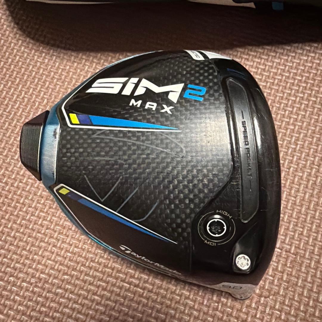 SIM2 MAX ドライバー 9.0度 (ヘッドのみ)