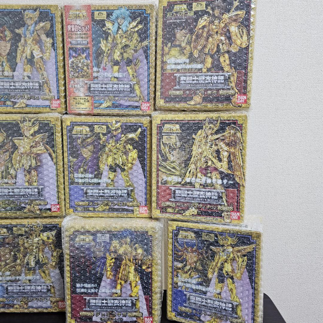 聖闘士星矢　聖闘士聖衣神話　黄金聖闘士12+オマケ3体