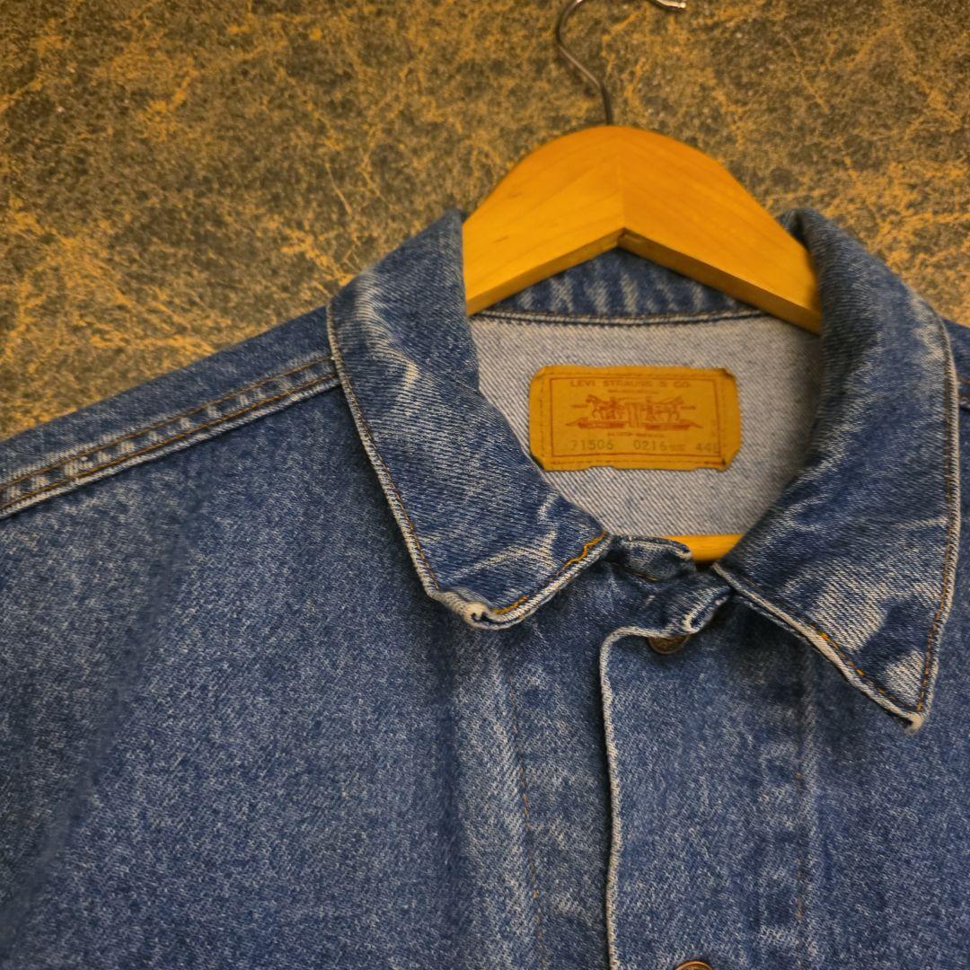 1985年10月生産　USA製　リーバイス71506-0216ビッグサイズ44L