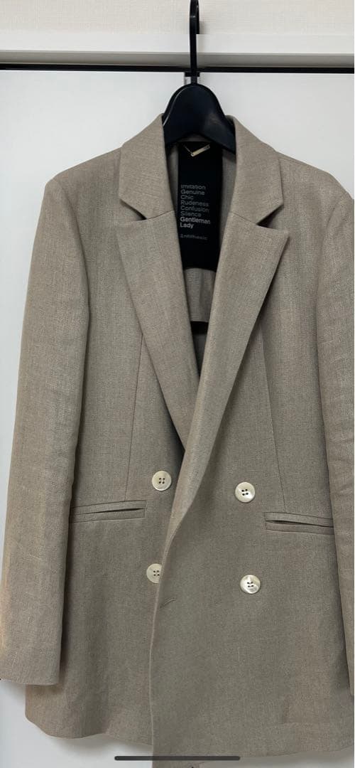 タグ付き新品未使用 CHAOS リネンヘリンボンジャケット