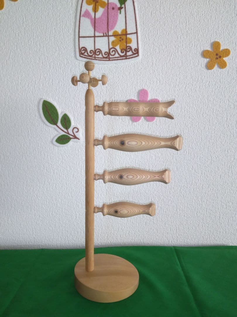 木製 鯉のぼり(三浦木地)