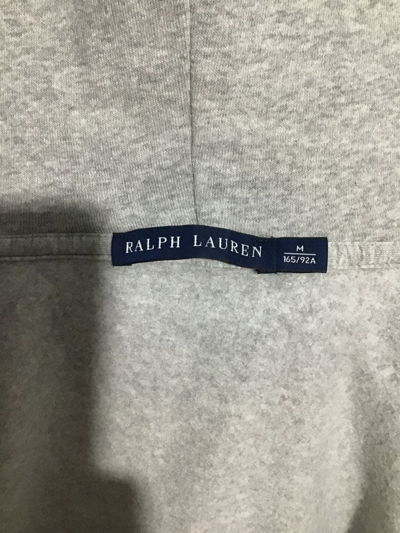 ★ラルフローレン★Y2K ビッグポニー グレー パーカー メンズ