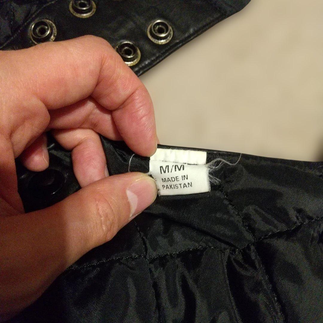 90年代 レザーオーバーオール