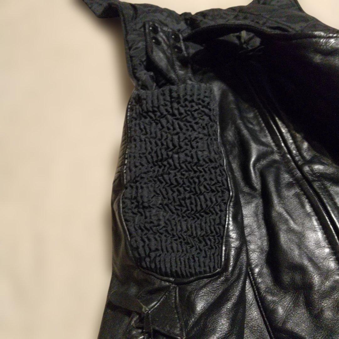 90年代 レザーオーバーオール