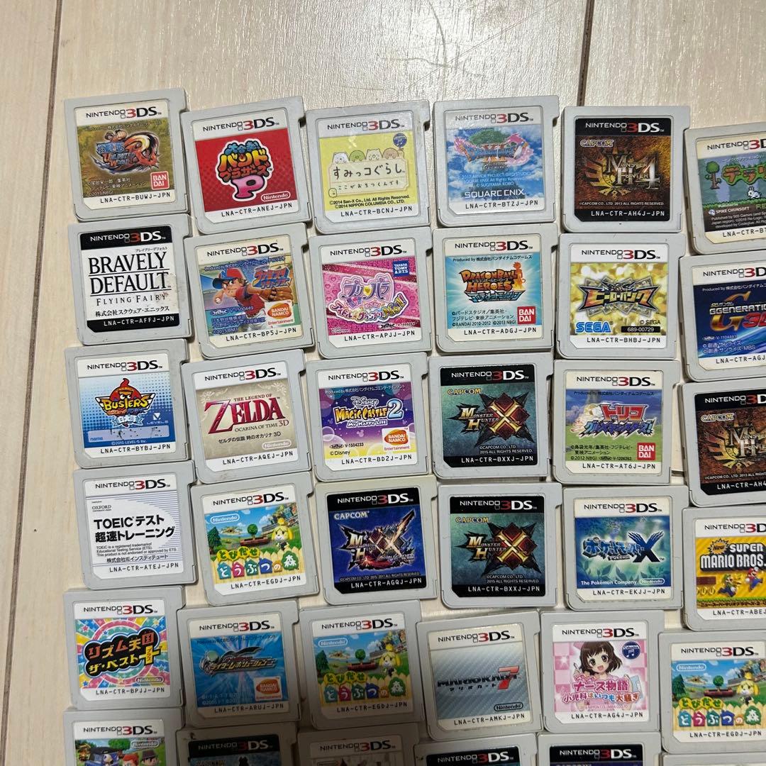 ニンテンドー　3DS ソフト　90個　まとめ売り
