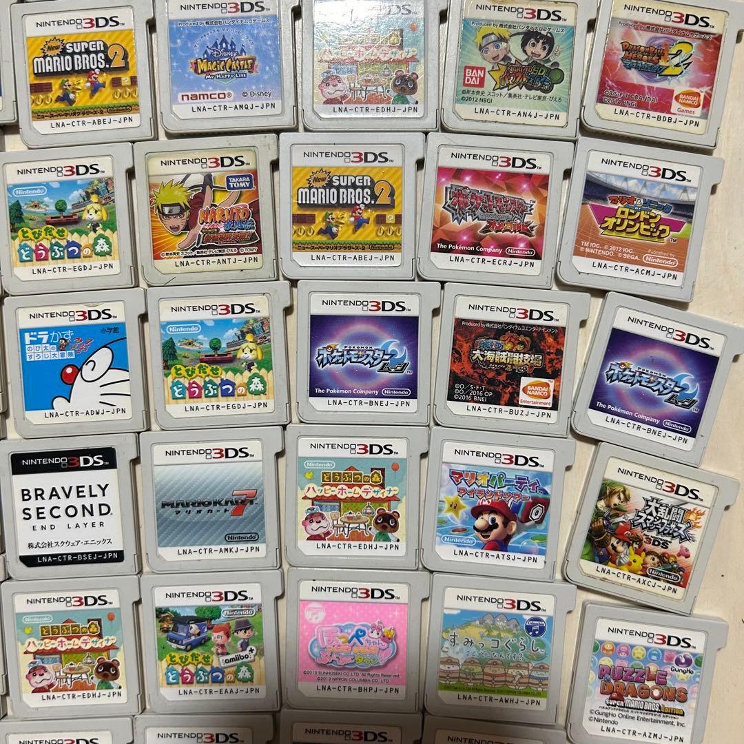 ニンテンドー　3DS ソフト　90個　まとめ売り