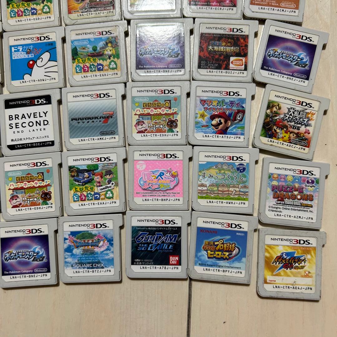 ニンテンドー　3DS ソフト　90個　まとめ売り