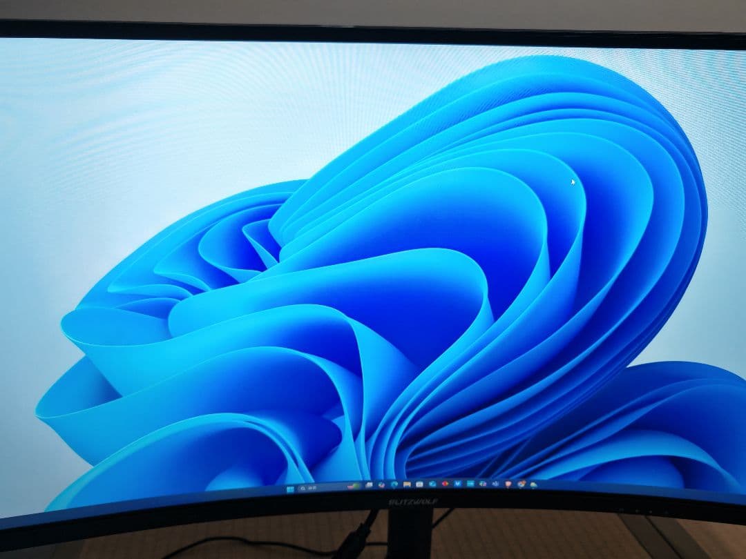 blitzwolf bw-gm3 34インチ　曲面モニター　期間限定お値下中！