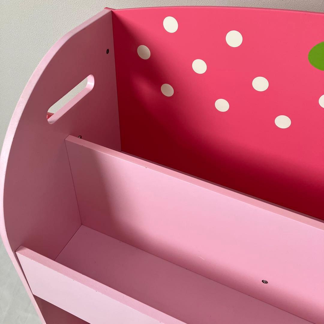 貴重♡レア♡マザーガーデン♡野いちごの本棚・シェルフ・マガジンラック・木製収納