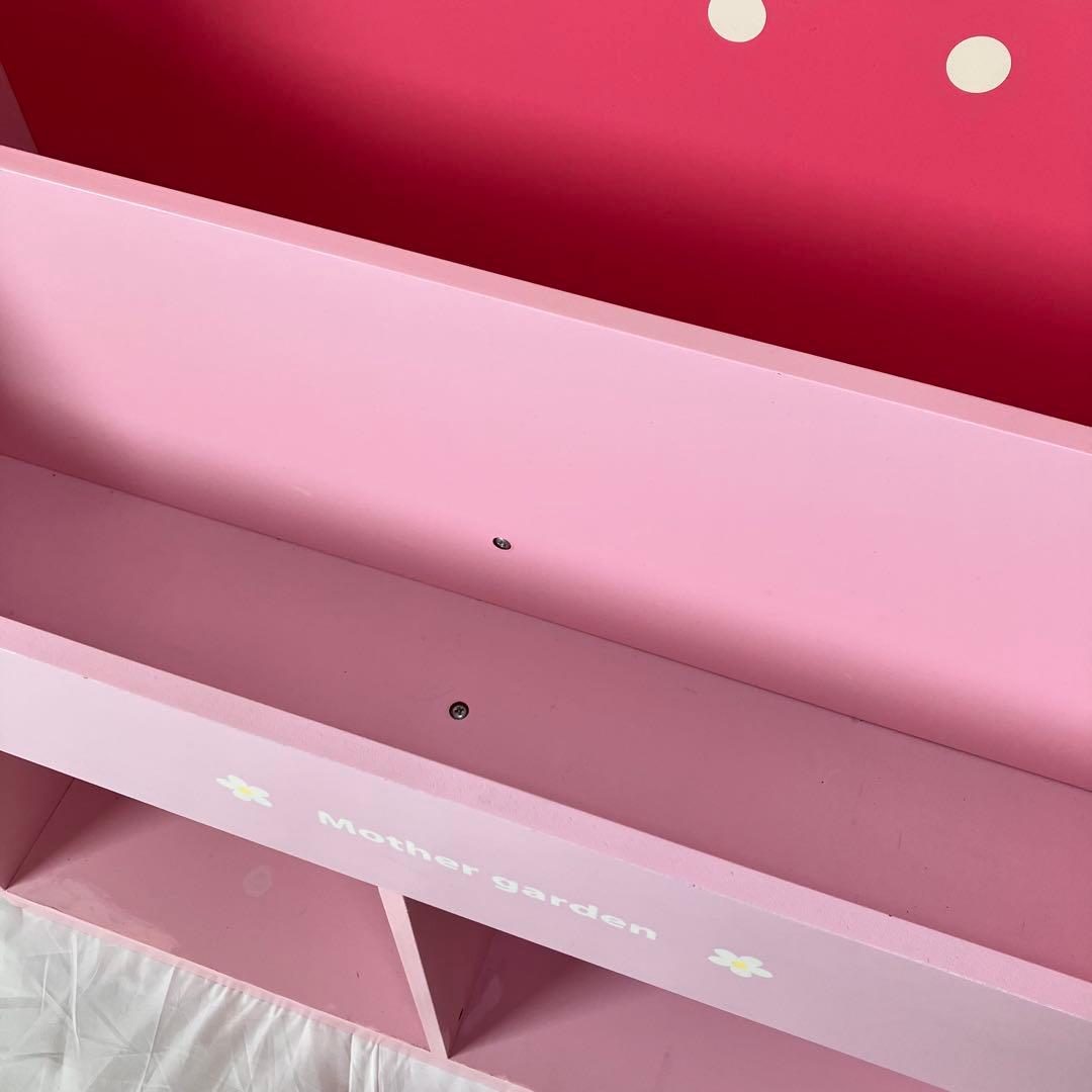 貴重♡レア♡マザーガーデン♡野いちごの本棚・シェルフ・マガジンラック・木製収納