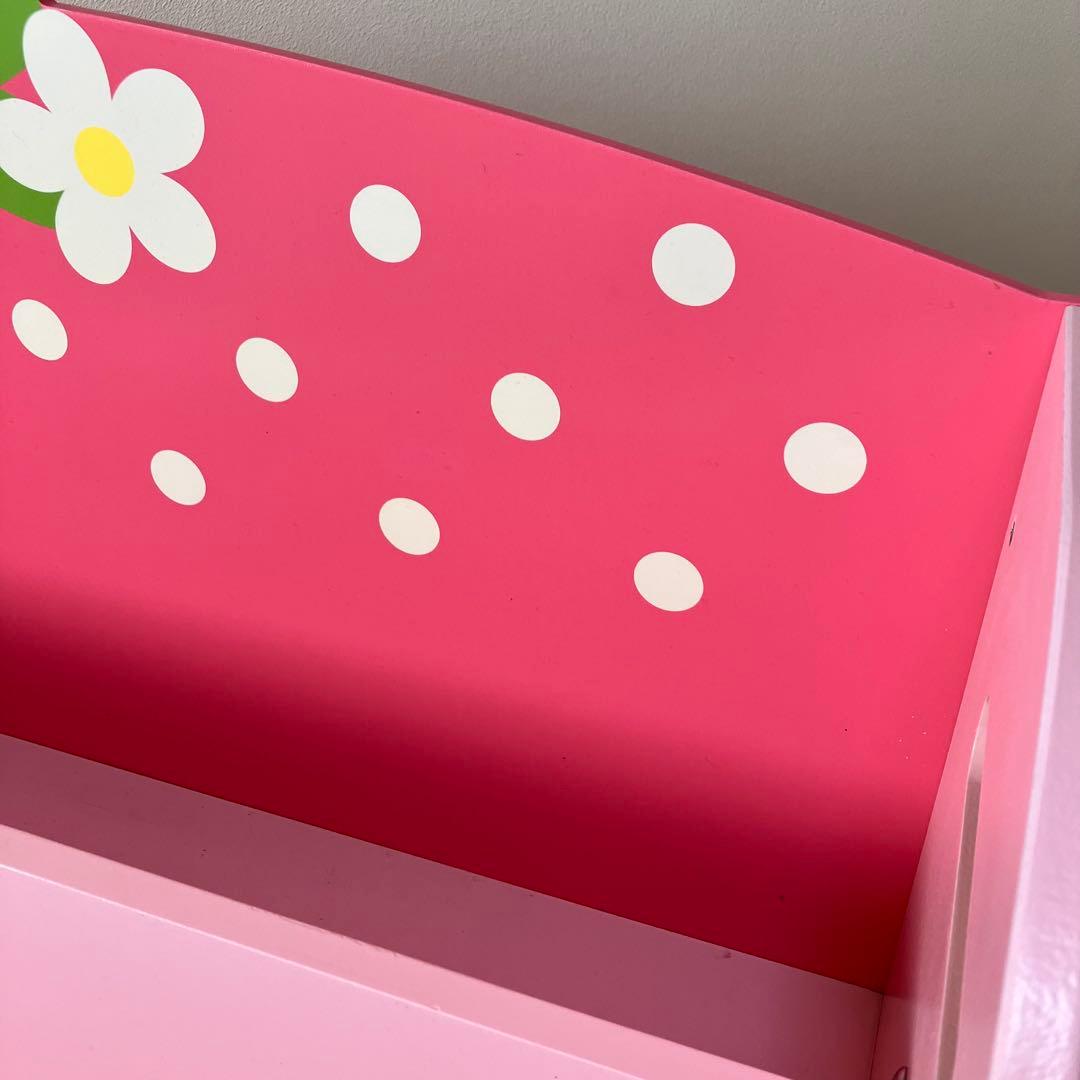 貴重♡レア♡マザーガーデン♡野いちごの本棚・シェルフ・マガジンラック・木製収納