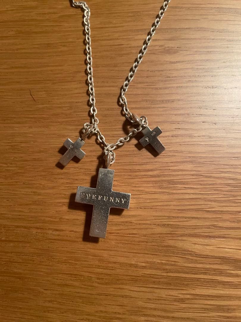 廃盤 EYEFUNNY アイファニー 十字クロス ダイヤ付き 3点セット