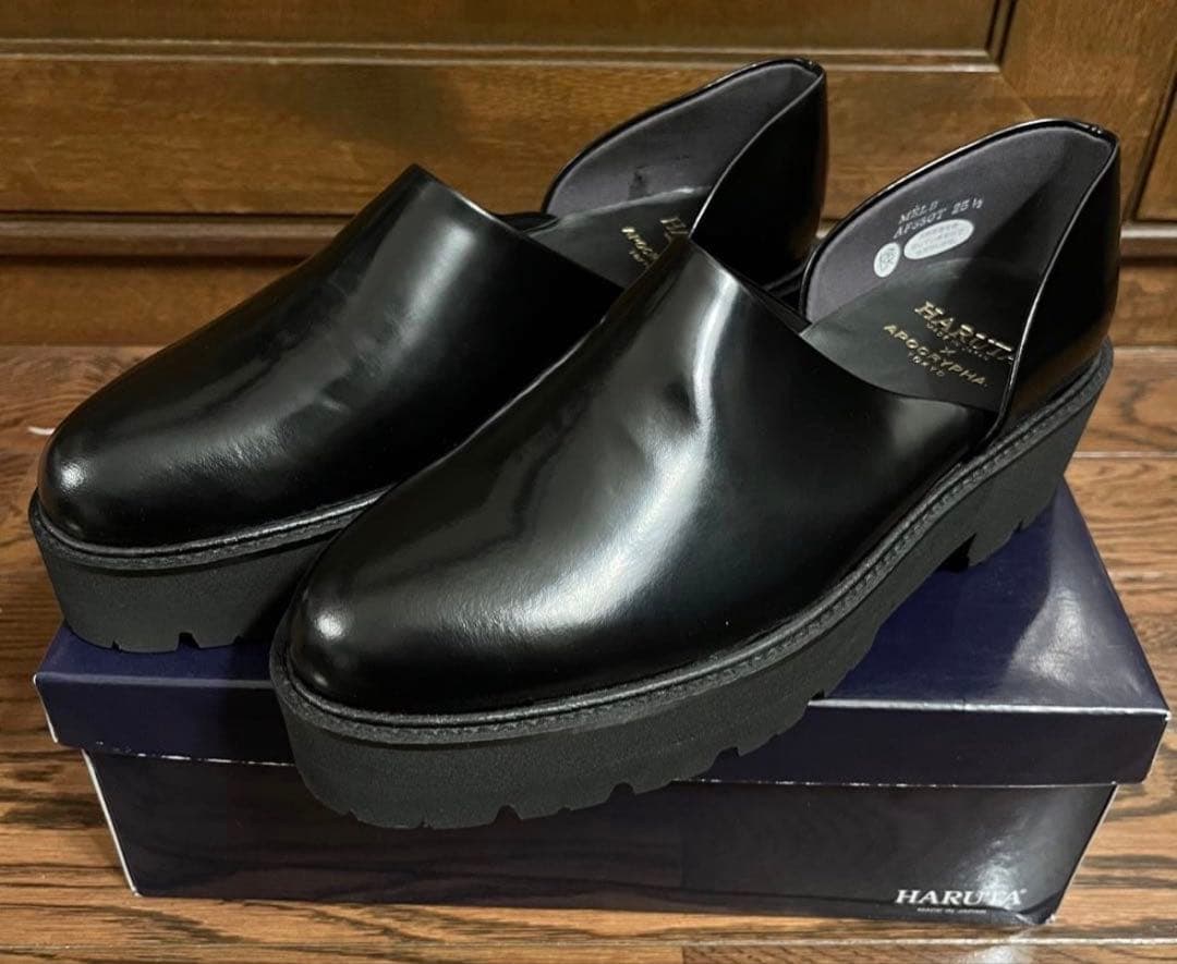APOCRYPHA.×HARUTA ハルタ　スポックシューズ　25.5cm 厚底