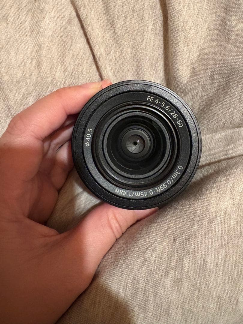 SONY FE 28-60mm F4-5.6 SEL2860 ソニー　レンズ
