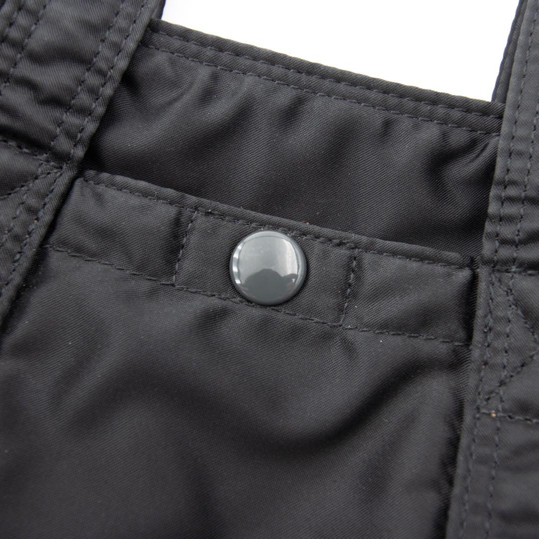 A118【ポーター／タンカー】ミニボストンバッグ　ダッフル　ナイロン　ブラック