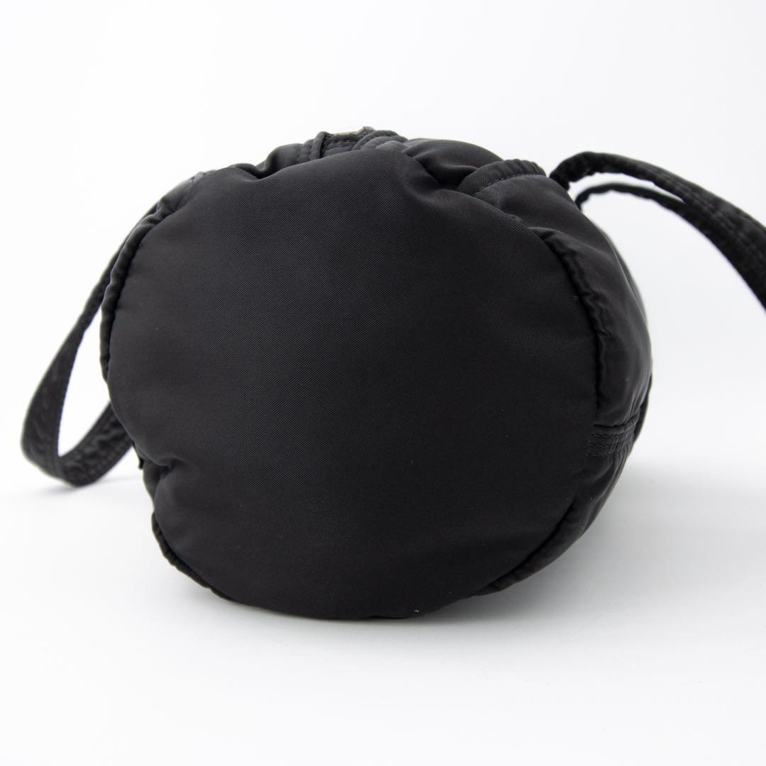 A118【ポーター／タンカー】ミニボストンバッグ　ダッフル　ナイロン　ブラック