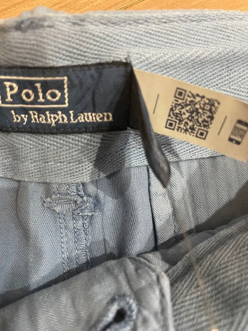 新品　Polo by Ralph Lauren 水色 ショートパンツ サイズ0