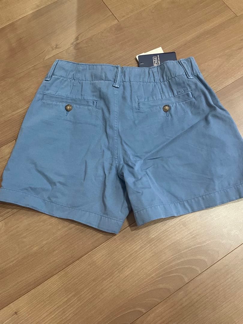 新品　Polo by Ralph Lauren 水色 ショートパンツ サイズ0