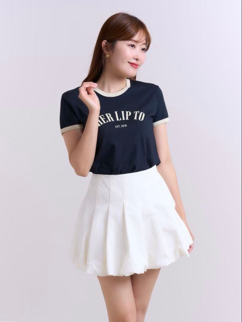 Herliptoハーリップトゥ Bubble Cotton Mini Skirt