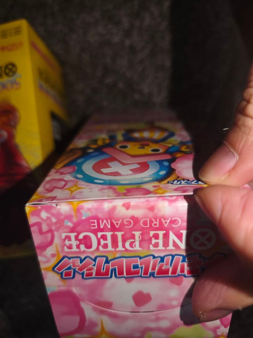 ワンピースカード　BOX　500年後の未来　メモリアルコレクション テープカット