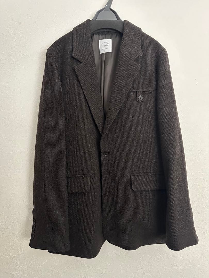 crewre クルーレ ソフトツイードオーバージャケット　サイズ3