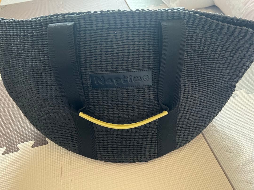 Nissy naptime かごバック　ブラック
