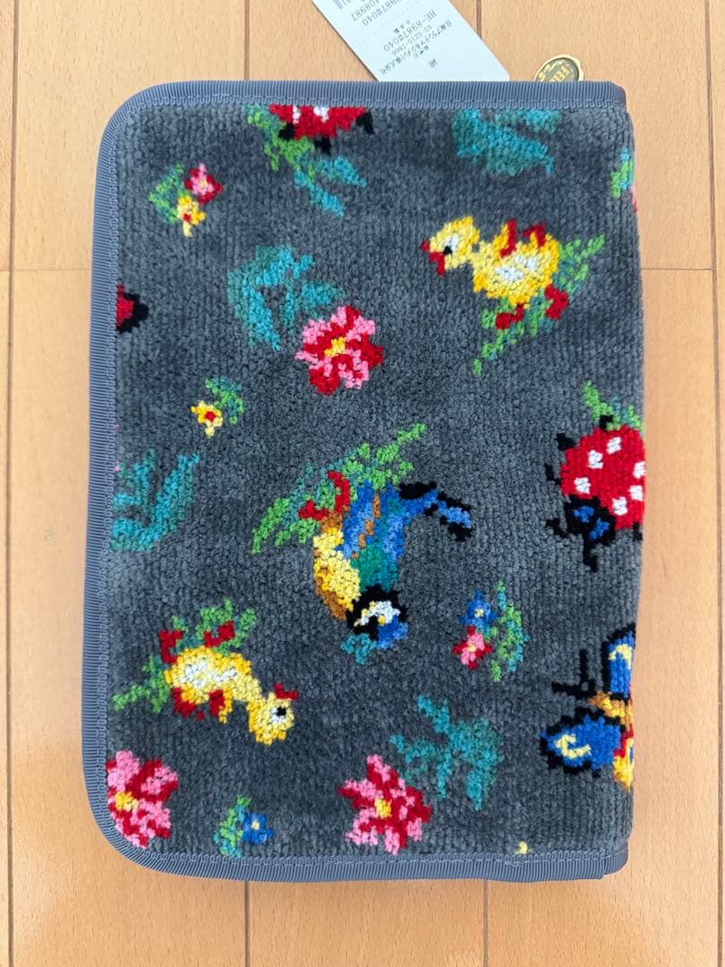 【未使用】FEILER フェイラー ハイジ　グレー マルチケース 　母子手帳入れ