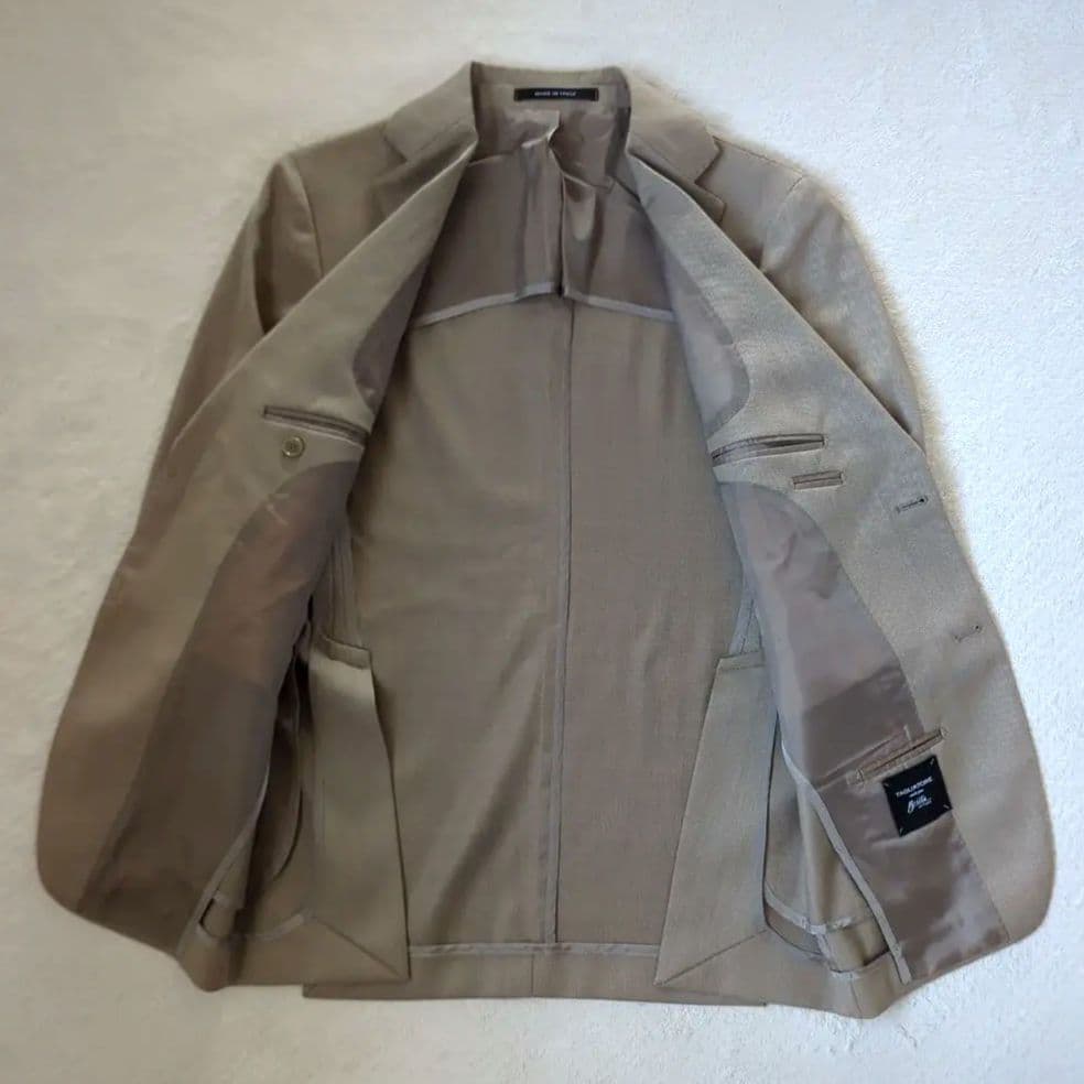 ym様用　タリアトーレ シングルスーツ セットアップ ベージュ系 46 M 美品