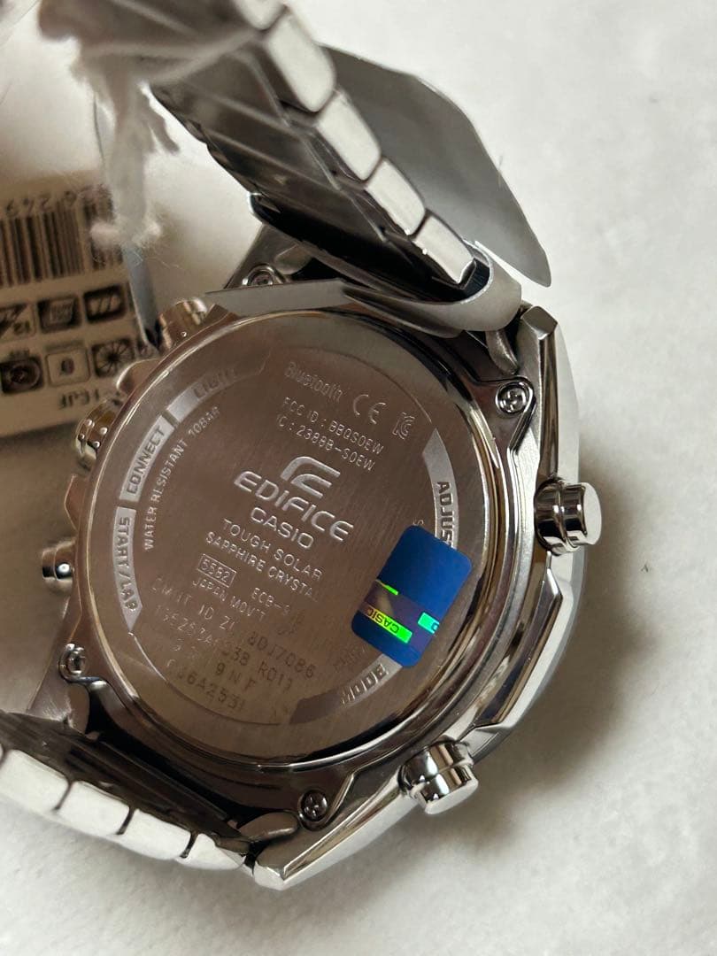 新品 44000円 ECB-900YDB-1CJF エディフィス EDIFICE