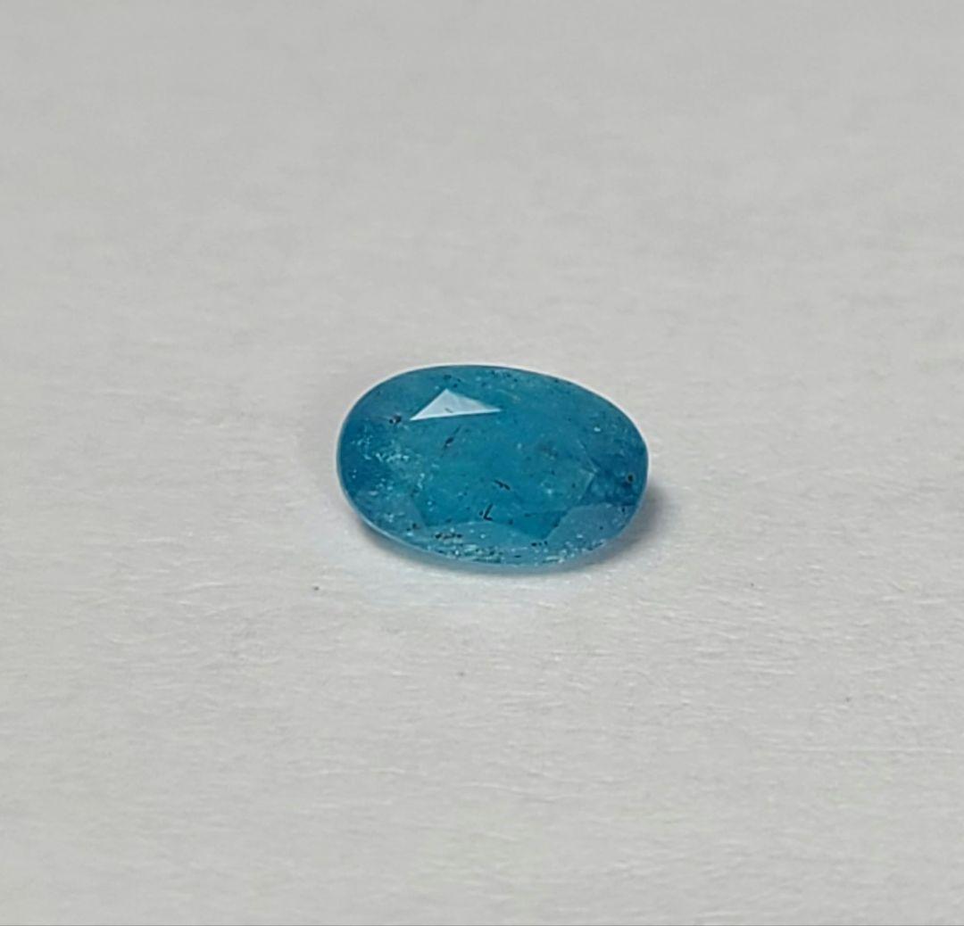 素晴らしい青ネオン★ブラジルバターリャパライバトルマリンリング10金★