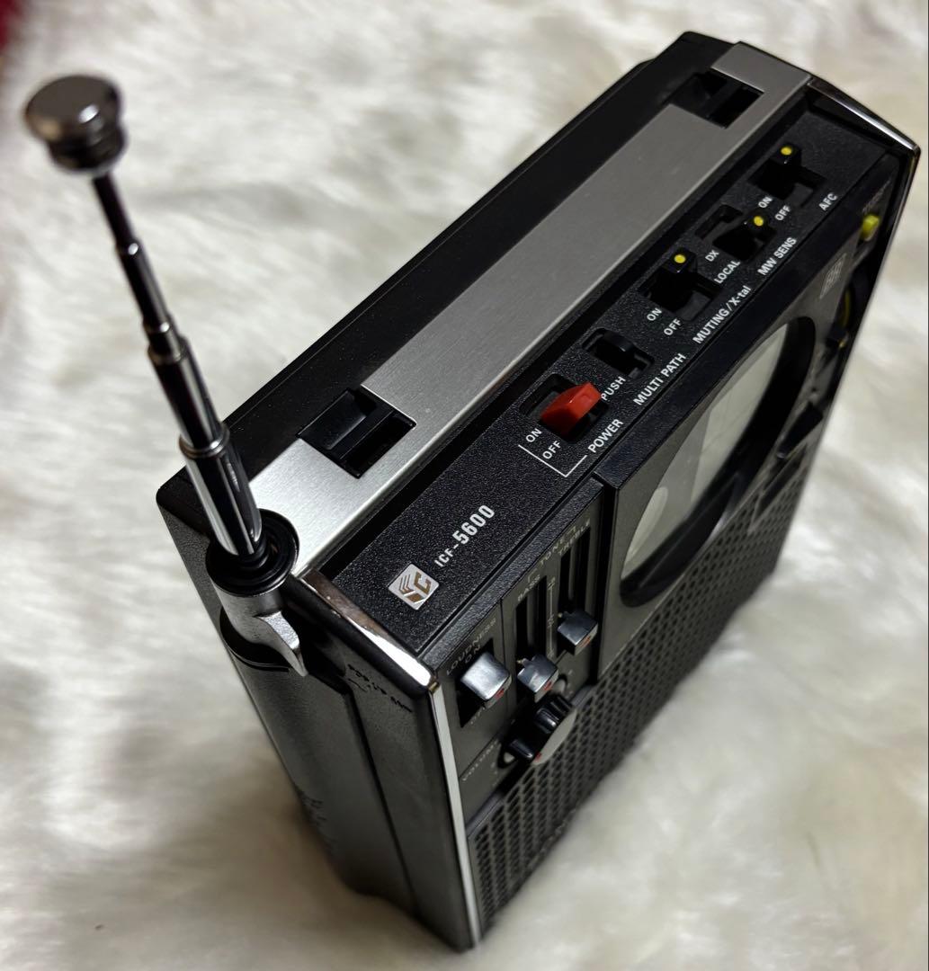 SONY ソニー Sky sensor ICF-5600 ラジオ 昭和レトロ