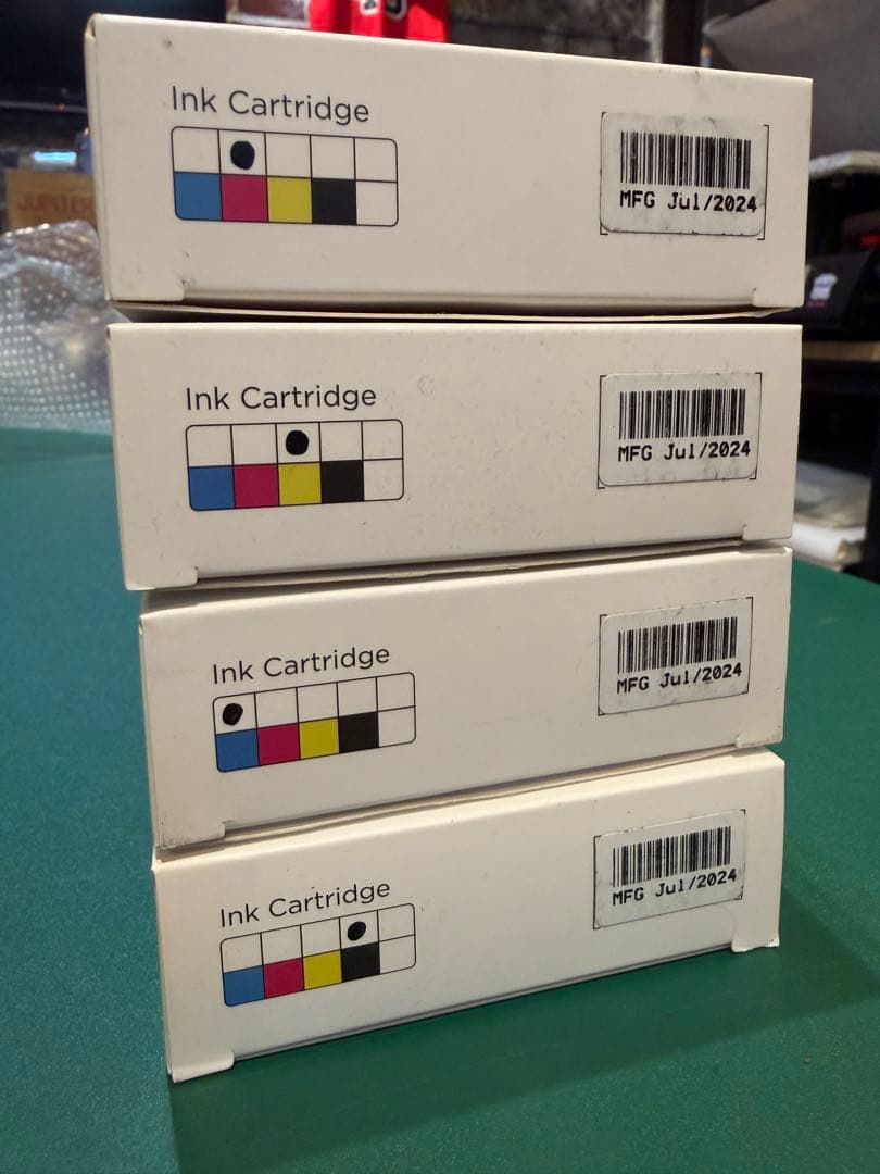 FLUX Ador 純正プリントヘッド＋インクカートリッジ4色セット 新品未使用