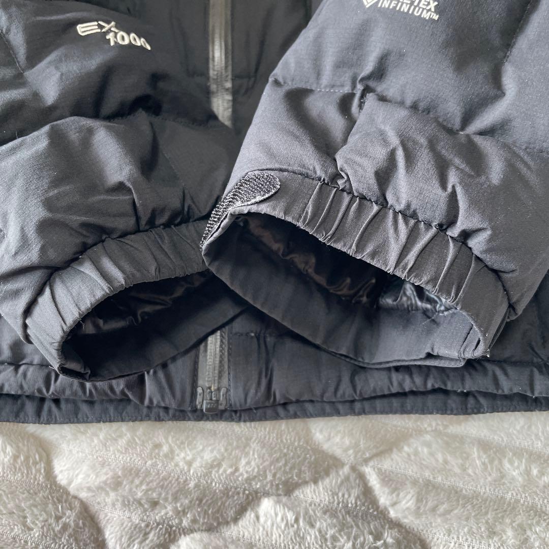 モンベル イグニスダウンパーカ S ブラック　ゴアテックス