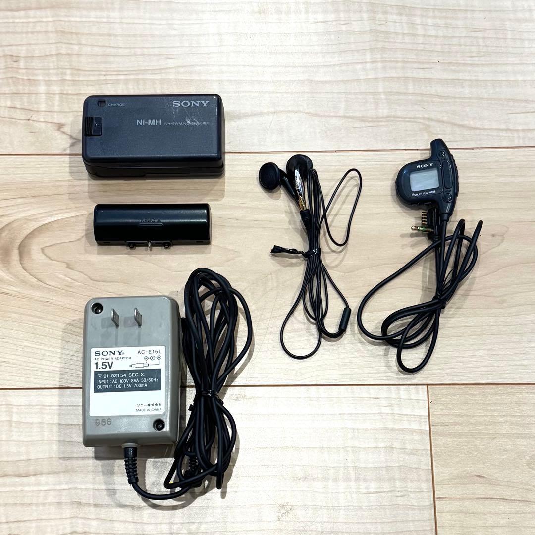 【希少】　SONY ソニー　MZ-E30 ポータブルMDプレイヤー　付属品多数