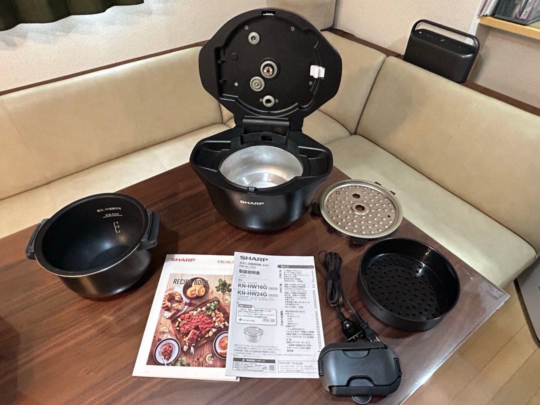 【最終値下げ】SHARP ヘルシオ ホットクック KN-HW16G 状態良好