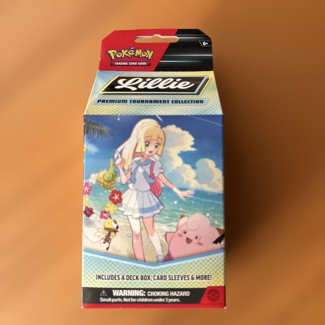 【新品未開封】英語版 ポケカ リーリエ＆ピッピプレミアムトーナメントコレクション