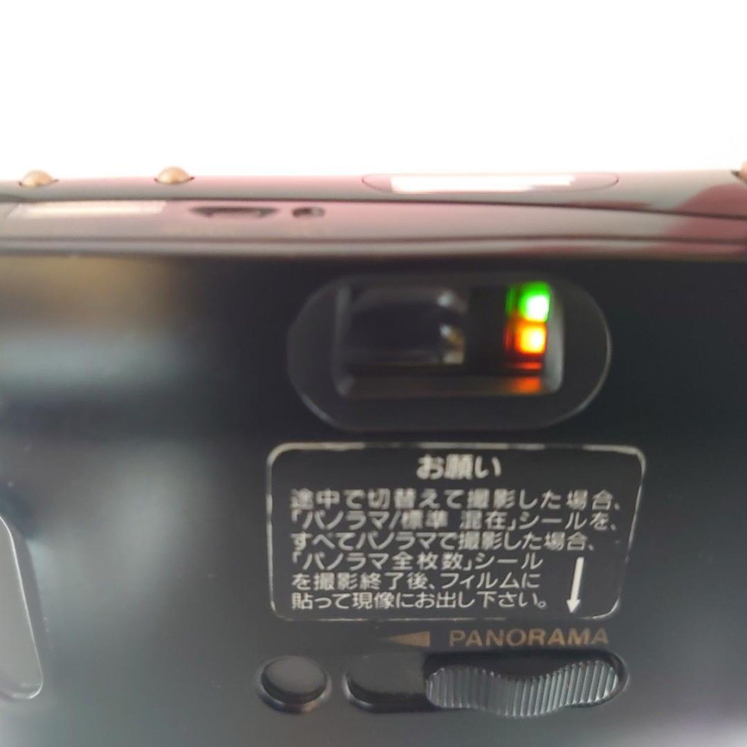OLYMPUS コンパクトフィルムカメラ mju パノラマ ブラック　ケース付