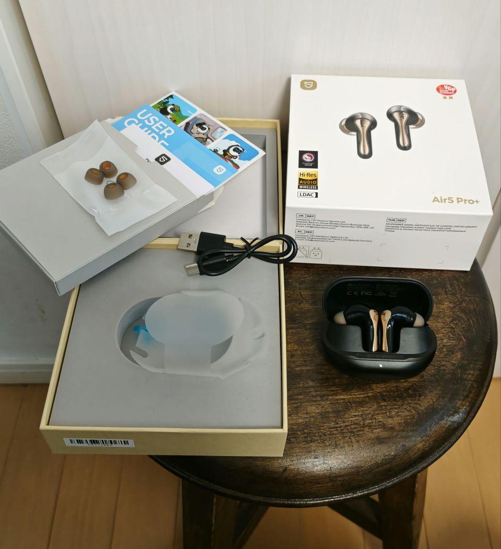 SOUNDPEATS サウンドピーツ Air5 Pro+ ワイヤレスイヤフォン