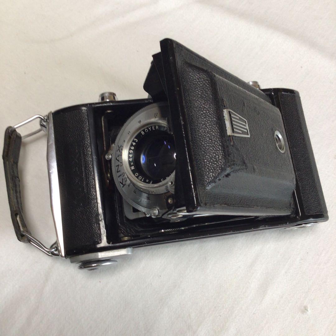 フランス製蛇腹カメラKINAX III 型美品