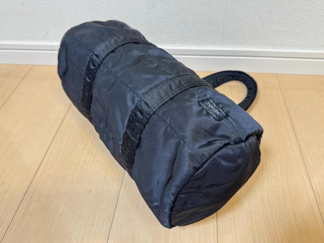 PORTER ポーター タンカー ドラムバッグ ミニボストンバッグ 黒