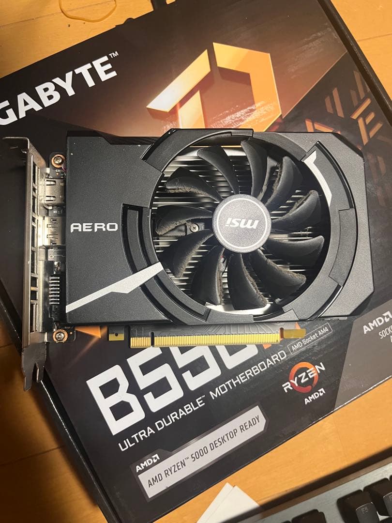 グラフィックボード・グラボ・ビデオカード MSI AERO GeForce GTX 1650