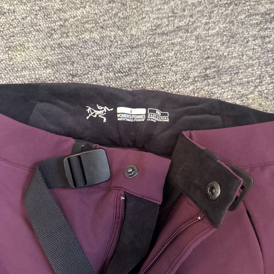 アークテリクスSK Pant Women's サイズ6 パープル　Sサイズ相当