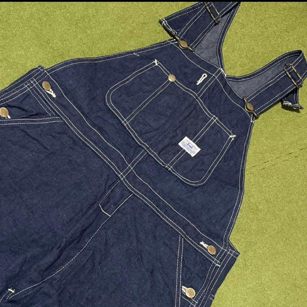 ほぼ新品★leeハウスタグオーバーオール★アーカイブス★40s復刻★濃紺☆日本製