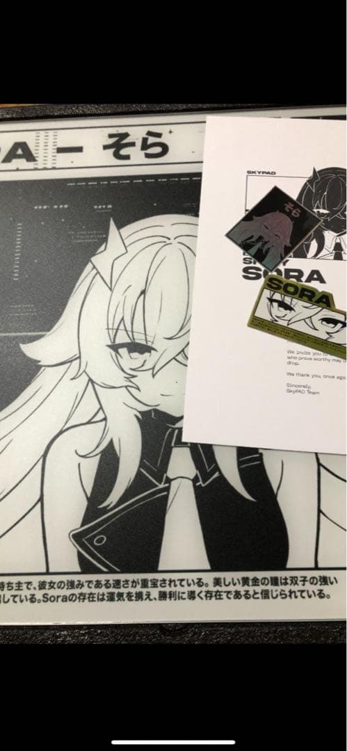 マウス・トラックボール SKYPAD 3.0 XL SHINY SORA NO.349