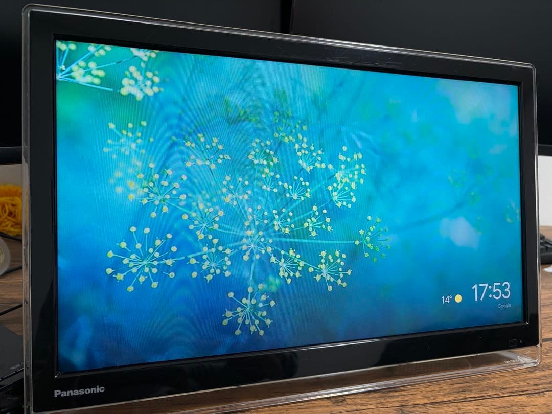 Panasonic パナソニック ポータブルテレビ UN-19F ビエラ おまけ