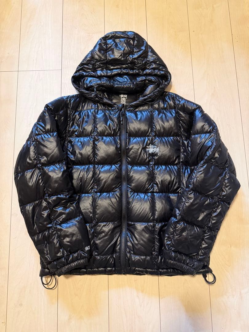 希少サイズXS！STUSSY MIDWEIGHT PUFFER HOODED