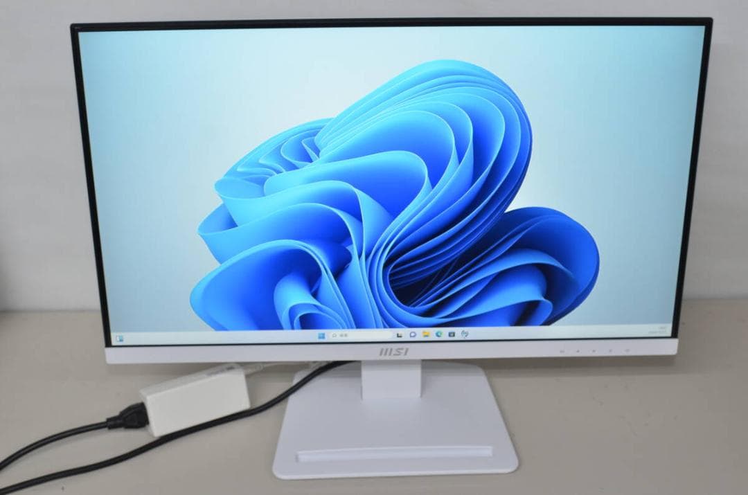 MSI PRO MP243XW 23.8インチ フルHD 白 「6401」