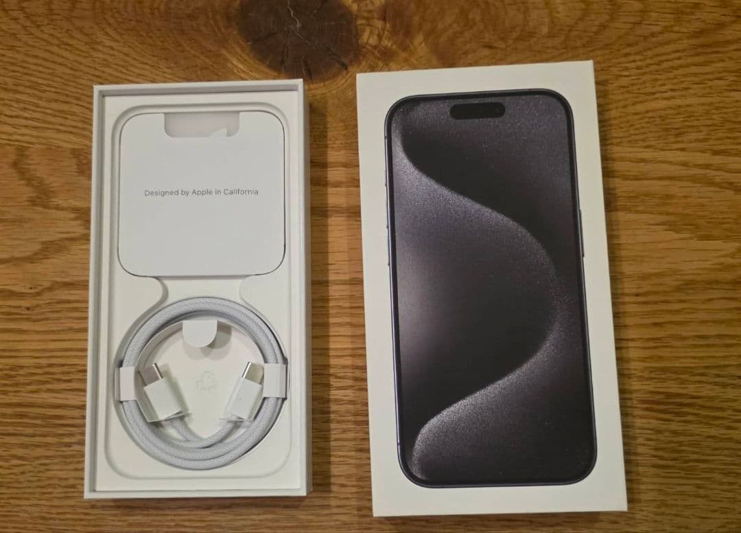 Apple iPhone15pro 128GB ブルーチタニウム 本体