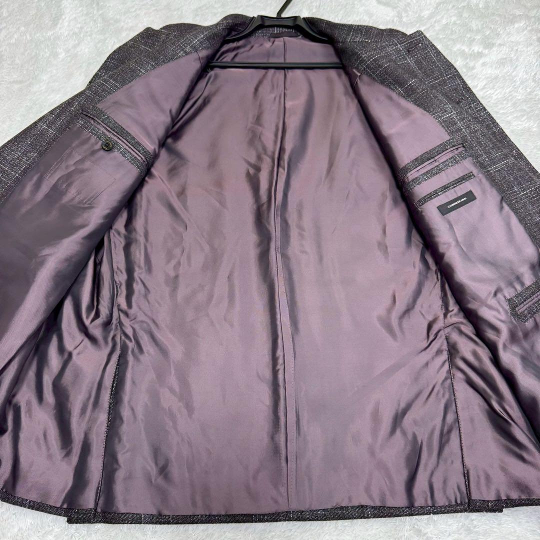 最高級＊極美品✨Zegna ゼニア カシミヤ シルク 変形テーラードジャケット