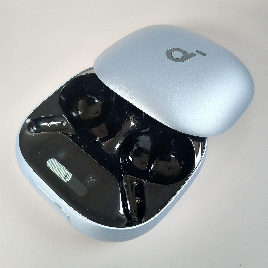 【美品】SoundCore Liberty 4 Pro バッテリー単品 ブルー